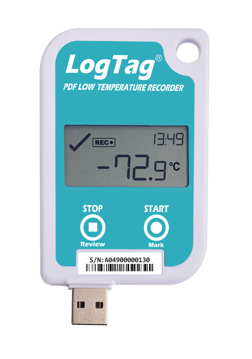 LogTag Tieftemperatur-Datenlogger UTREL-16